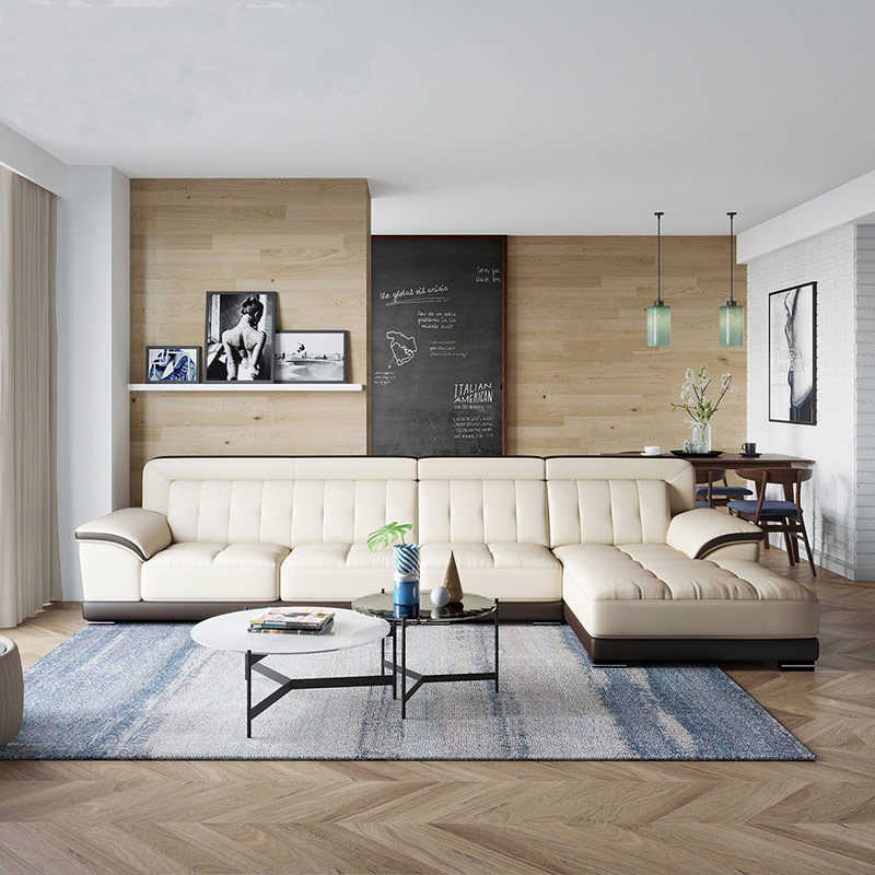 Modern Home Leather Sofa Set