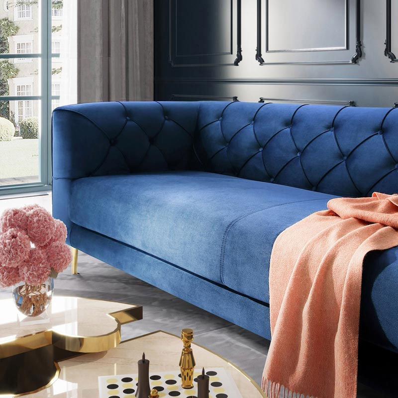 Modern Nordic Fabric Sofa Set