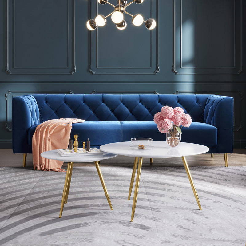 Modern Nordic Fabric Sofa Set