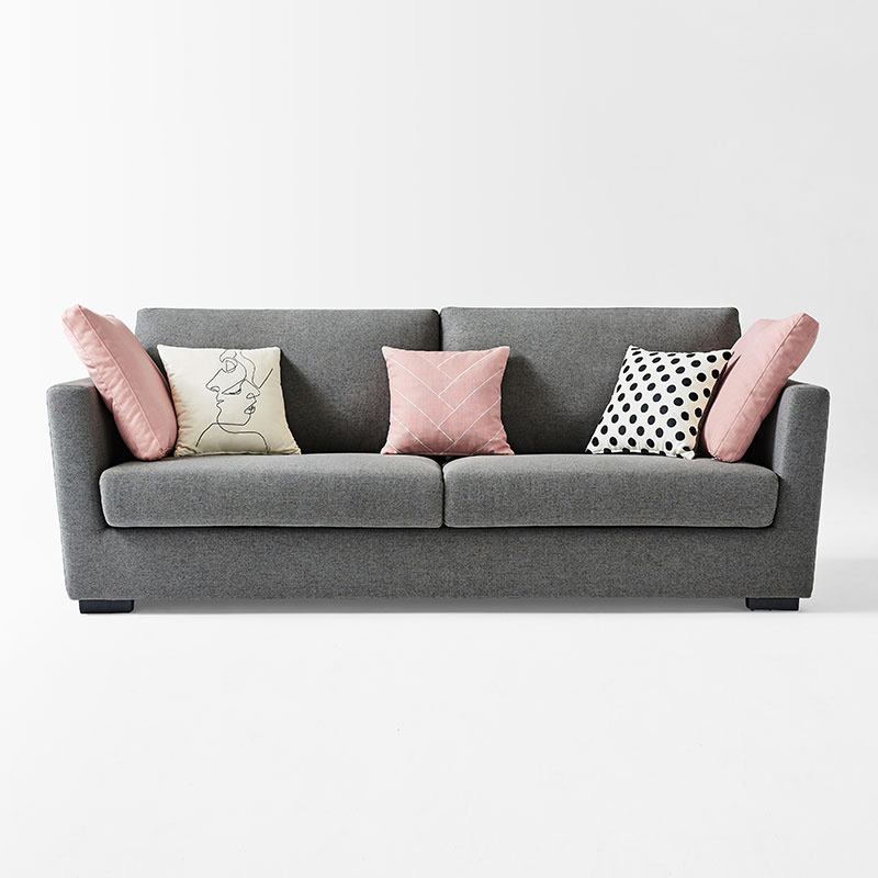 simple small apartment three four people seater sofa