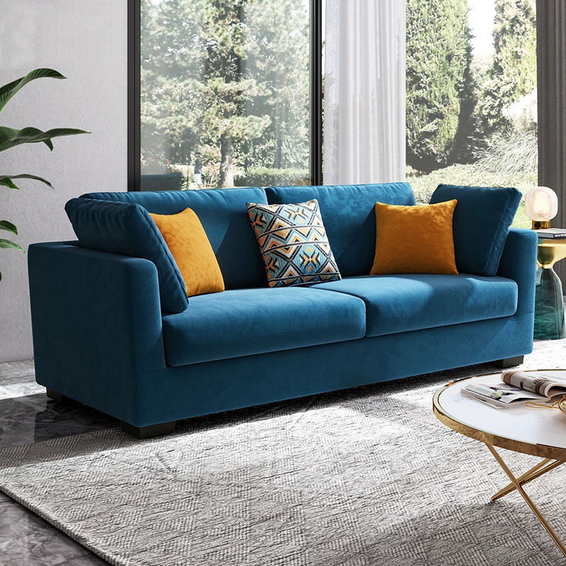 simple small apartment three four people seater sofa
