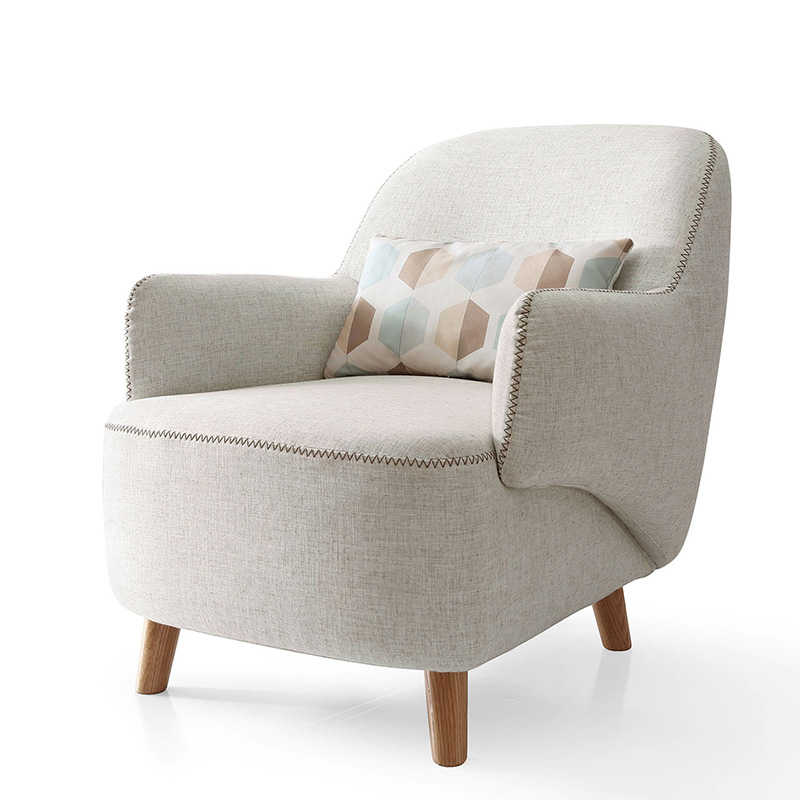 Fabric Lazy Single Chair Sofa 