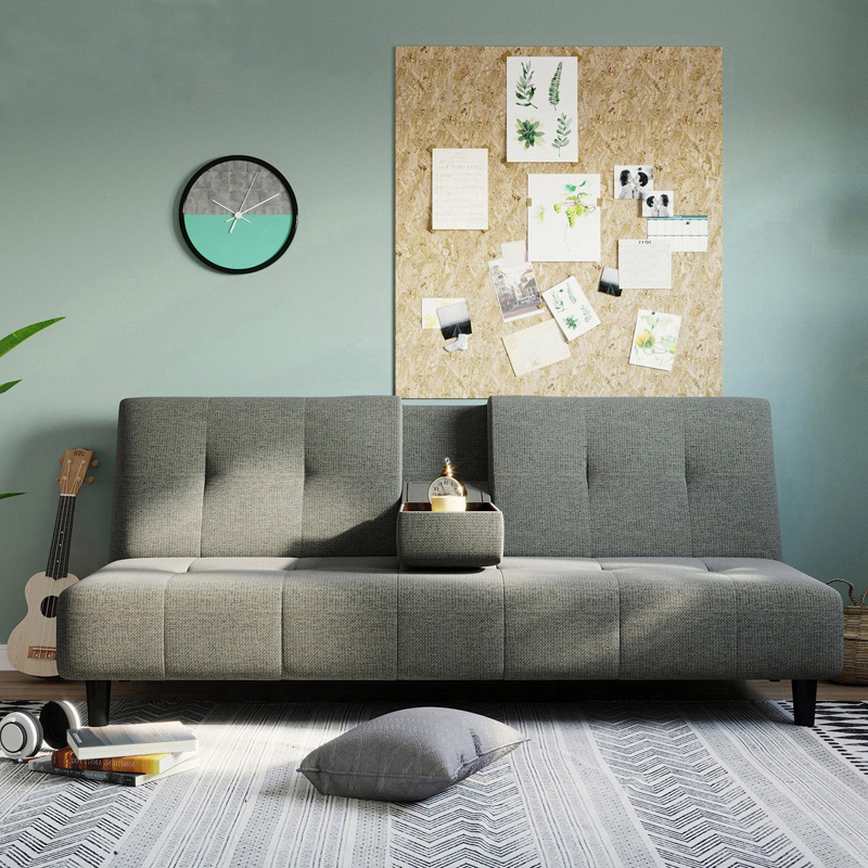 China Modern Living Folding Double Smart Fabric Sofa Beds