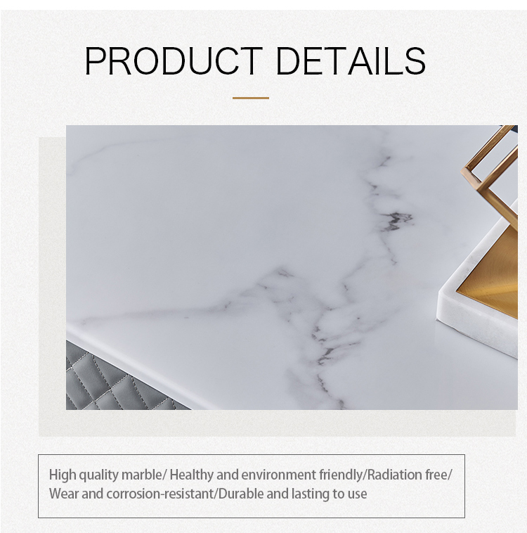 High Quality Useful Marble Top Modern Luxury Coffee Table 