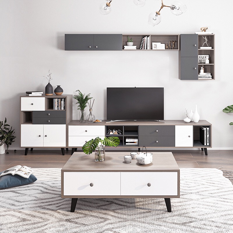 Living room furniture wooden Tv cabinet