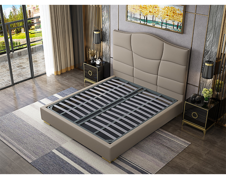 High End Single Size Tufted Storage Drawer Bed 