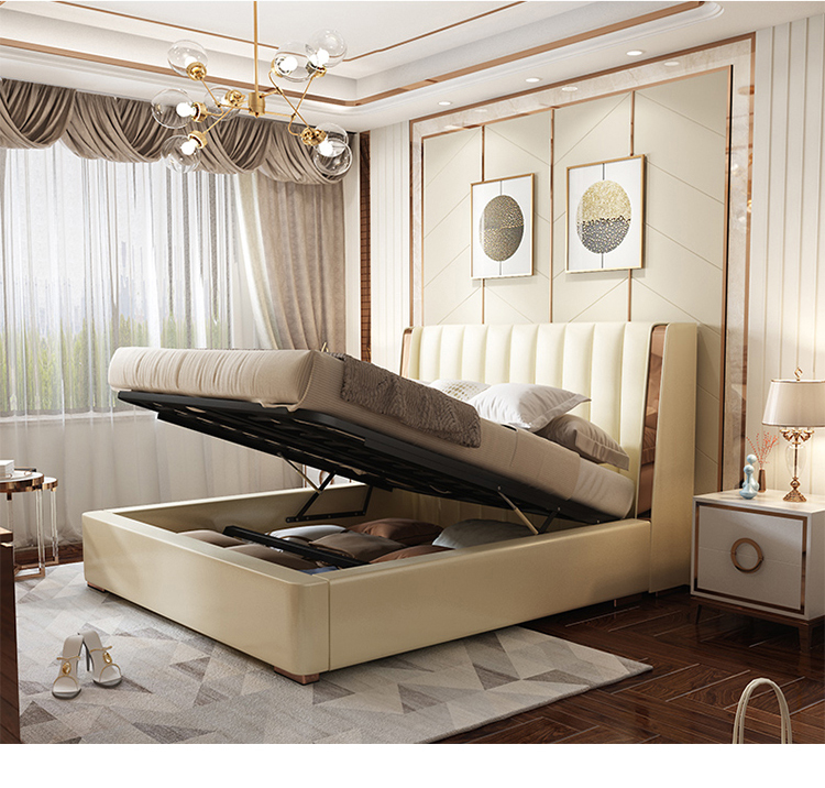 Simple Design Double Comfortable Bed