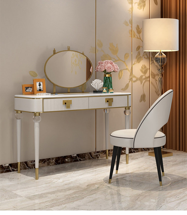 Small Designer Home Furniture White Dresser Dressing Table