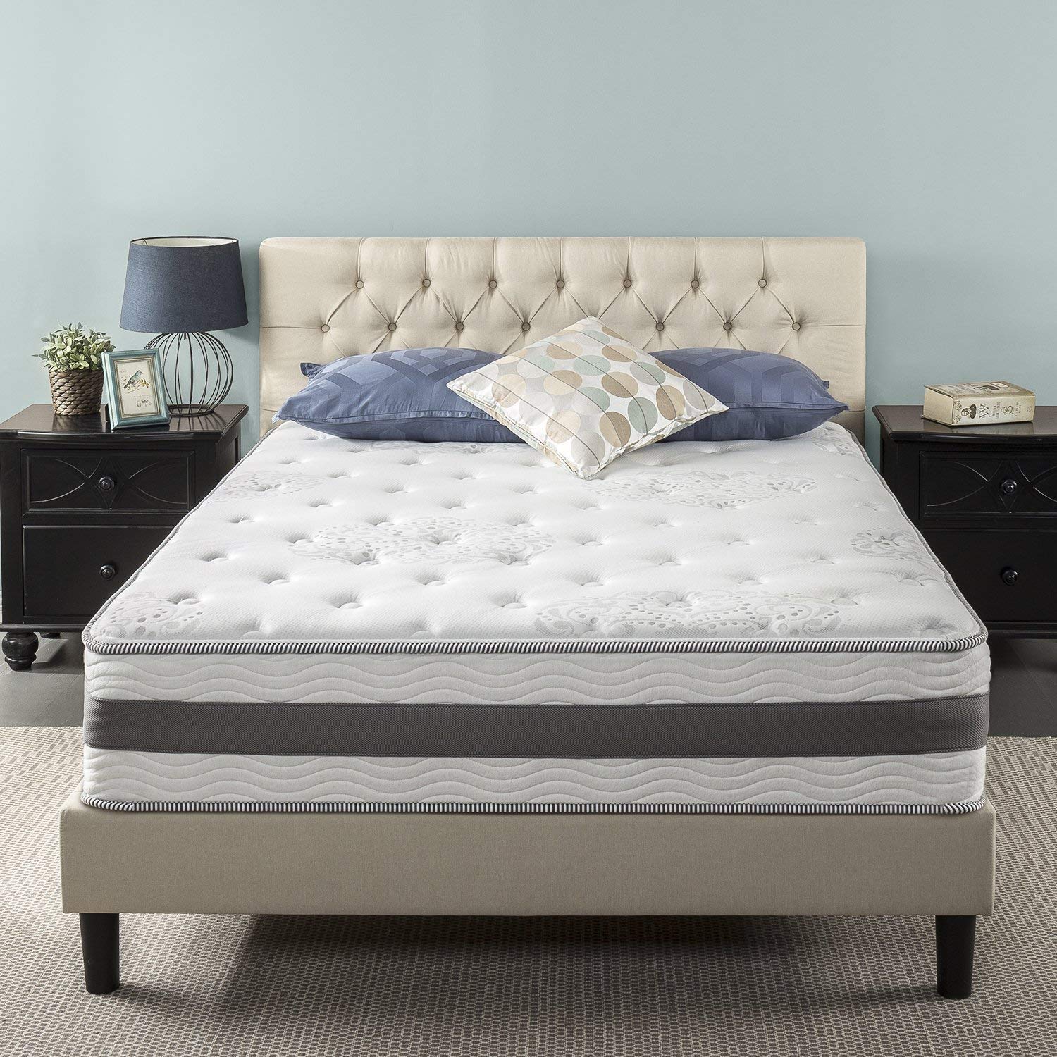 pocket/box spring mattress and bed base