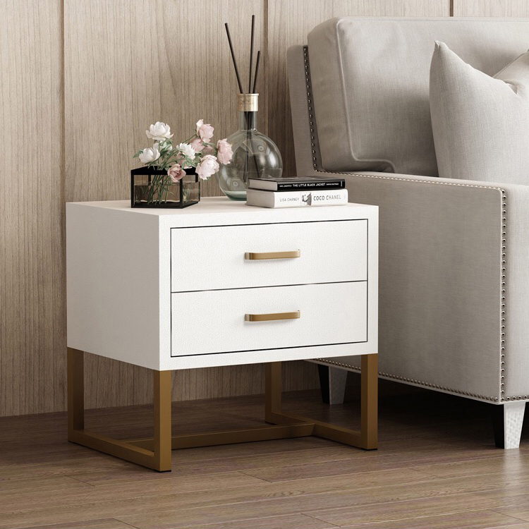 Gold Base Luxury Europe Night Stand