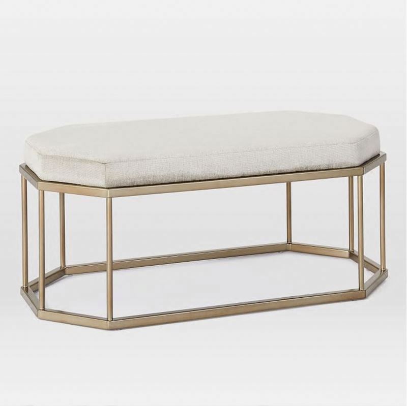 Modern velvet Fashionable chair stool