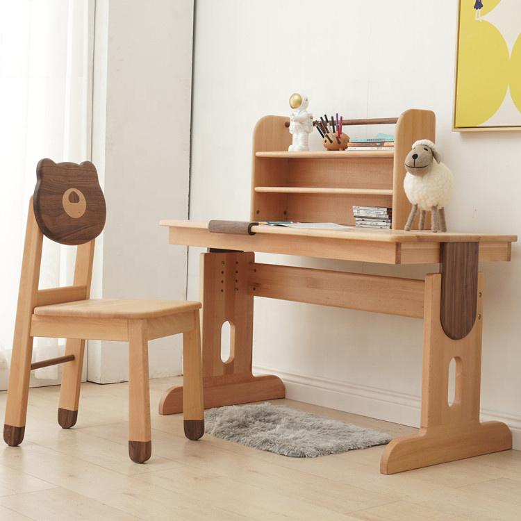 Wood furniture kids table