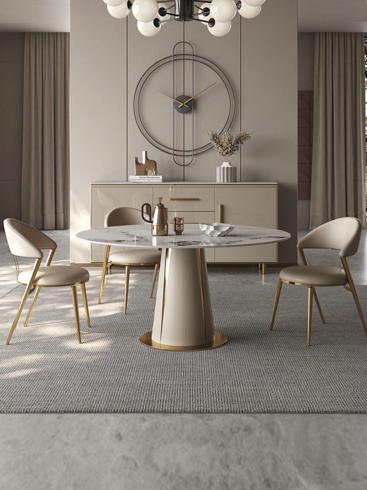 Light Luxury Modern Simple Italian Minimalist Stainless Steel Chair 