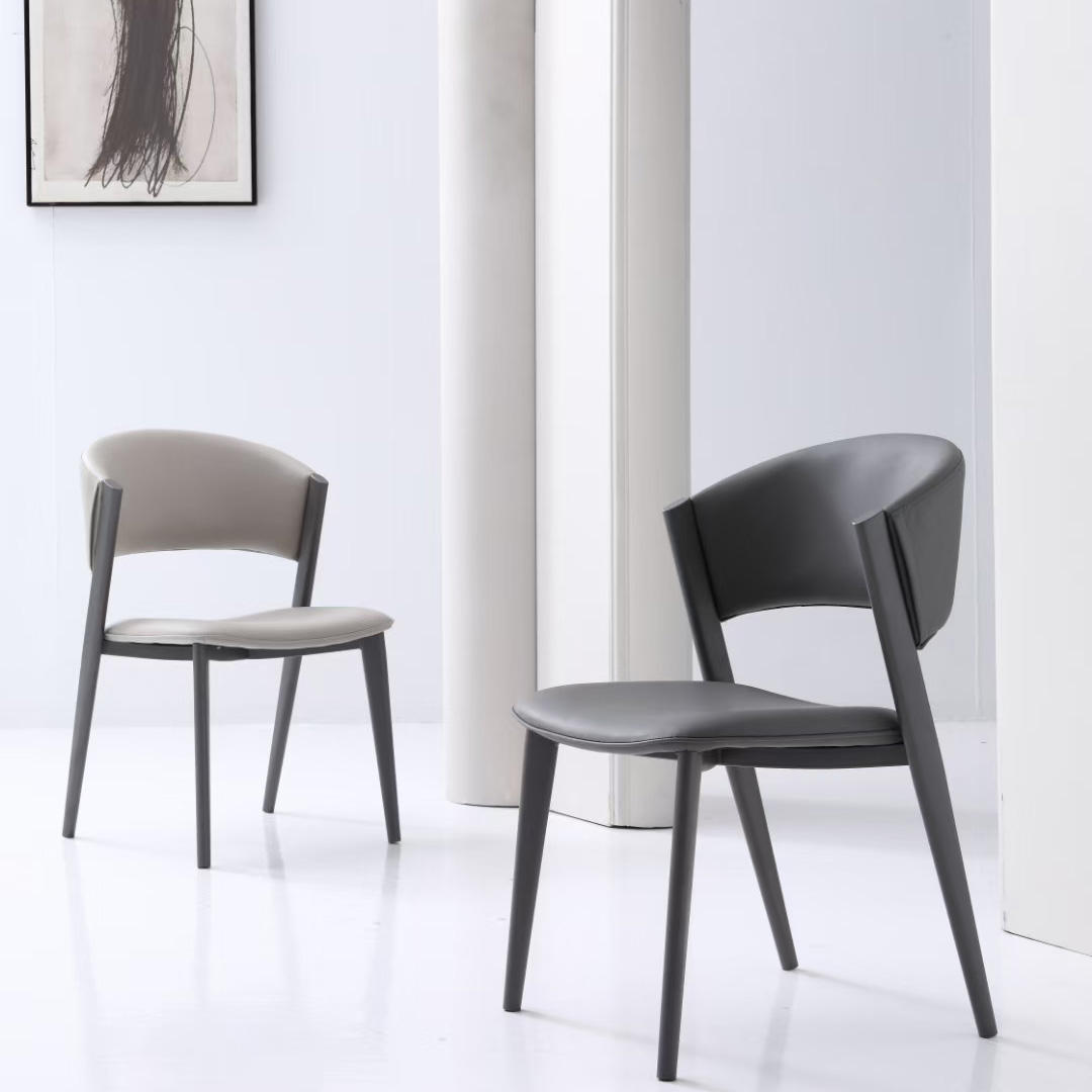 Minimalist backrest restaurant Nordic chair