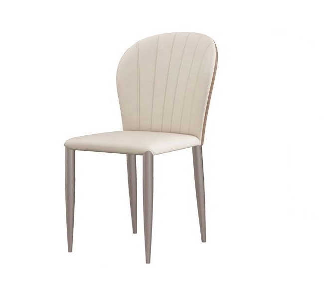 Most Fashion Iron PU Leather Dinning  Banquet Chair
