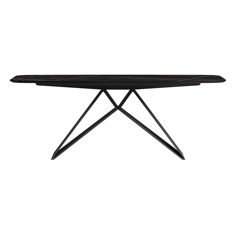 Unique Modern Marble Material Square Dining Table