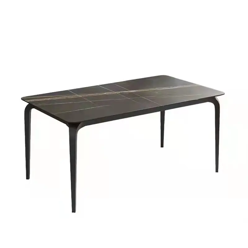 Rectangle luxury  italian marble modern dining table