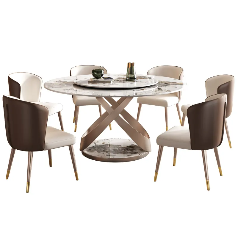 Modilan Purple Base  Sintered Stone Dining Table